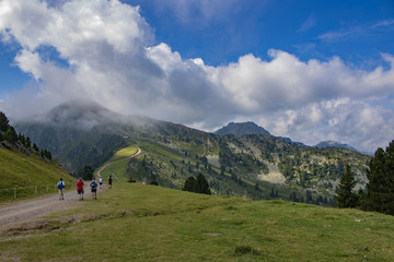 Fototapeta na wymiar Mountains Alps Landscape