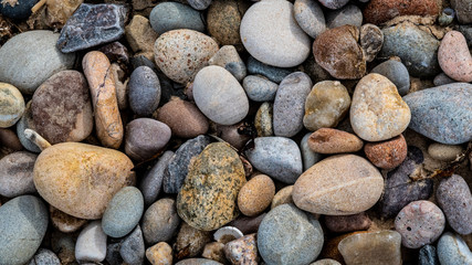 Beach pebbles Background