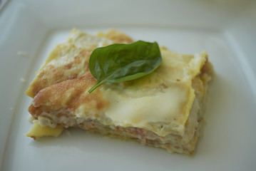 Vegetarian lazagna pasta