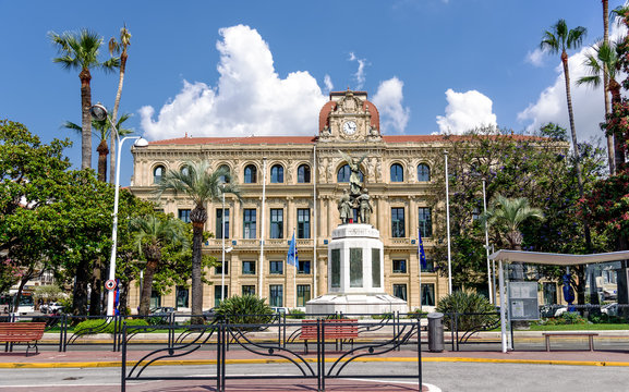 Rathaus Cannes Stadt Geb&auml;ude Palme