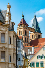 Fototapeta na wymiar German city details - Esslingen am Neckar