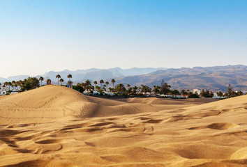 Maspalomas sand dunes