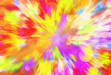 Abstract Bright Color Burst Backgrounds