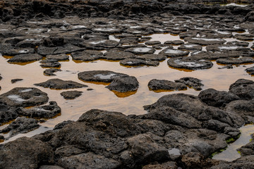 Volcanic stones in the Fuerteventura