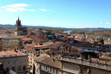 Vue d'Avignon