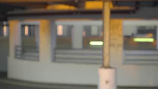 Potrait of young dancer, taking off her hoody and looks at the camera