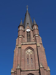 Fototapeta na wymiar Kirche im westlichen Münsterland