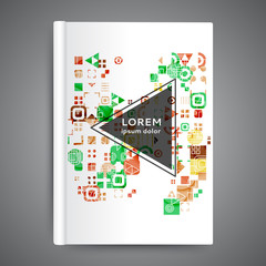 Template book cover