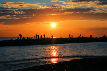 Fototapeta premium sunset
