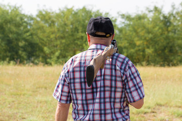 hunters on the shooting range