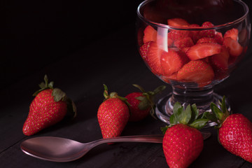 Close up Strawberries 