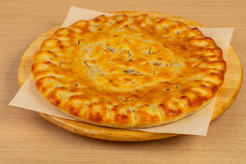 Traditional Ossetian pie