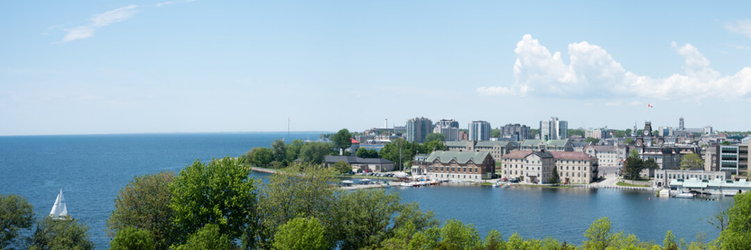 Panorama of Kingston, Ontario from Fort Henry