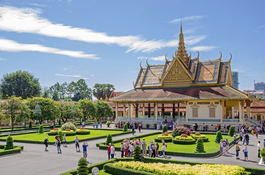  Phochani Pavilion (dance hall or dance theater) of the Cambodian royal palace in Phnom Penh
