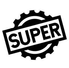 super black stamp
