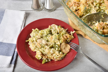 Chicken rice casserole dinner