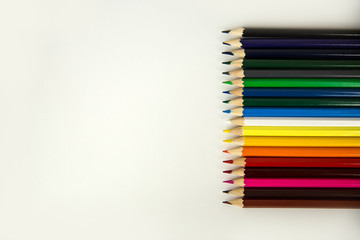Colorful pencils