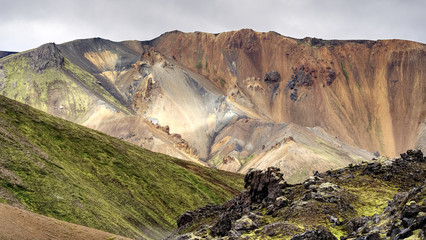 Rainbow Mountains in Iceland