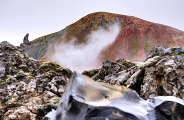 Rainbow Mountains in Iceland