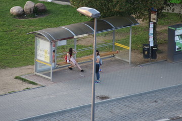 Przystanek autobusowy © Rafa