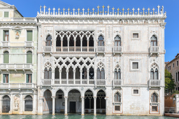 Fototapeta na wymiar Ca D'Oro Palace - Venice, Italy