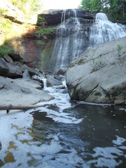 Fish Eyes View of Brandywine Falls
