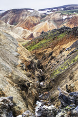 Rainbow Mountains in Iceland