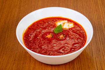Gazpacho tomato soup