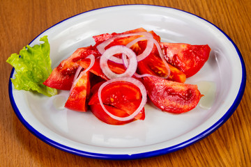 Vegetable tomato salad