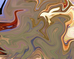 Watercolor marble art. Liquid paint swirls. Colorful texture background. Multicolored wallpaper graphic design. Pattern for creating artworks and prints.