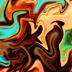 Watercolor marble art. Liquid paint swirls. Colorful texture background. Multicolored wallpaper graphic design. Pattern for creating artworks and prints.