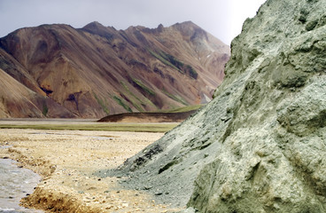 Rainbow Mountains in Iceland