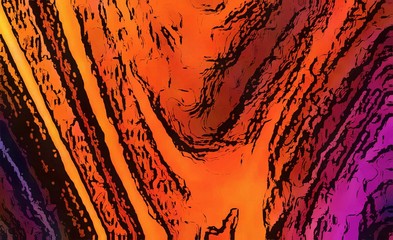 Creative painting pictorial art. Colorful wallpaper in modern style. Abstract texture background. Digital artwork for graphic design or pints on canvas. Stock. Can be used as conceptual pattern.