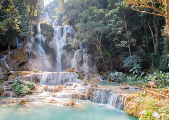 Kuang Si Waterfalls, Luang Phrabang, Laos