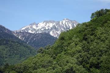 Naklejka premium 新穂高