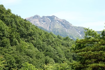 Fototapeta na wymiar 新焼岳