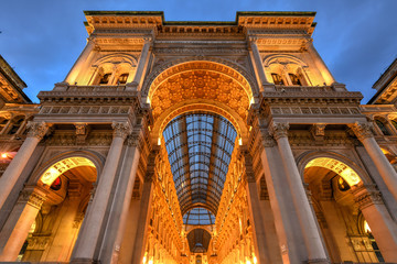 Vittorio Emanuele II Gallery - Milan, Italy