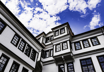 Ohrid city historical buildings