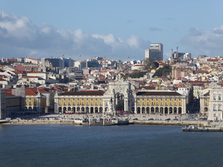 Obraz premium Lissabon - Blick vom Tejo