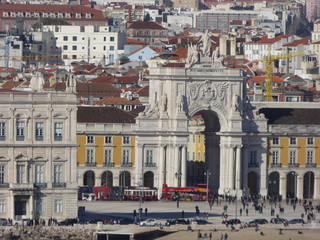 Fototapeta na wymiar Lissabon - Blick vom Tejo