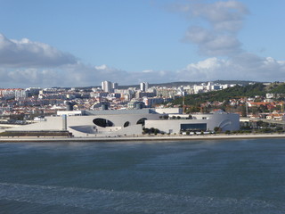 Lissabon  - Blick vom Tejo