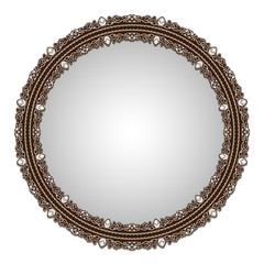 decorative circle frame