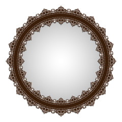 decorative circle frame