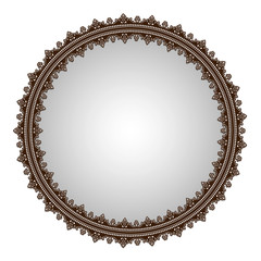 decorative circle frame