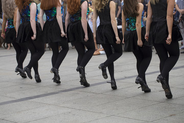 Irish dancers - 218557937