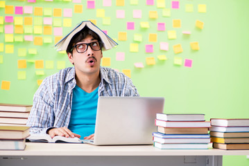 Student with many conflicting priorities
