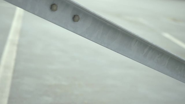 urban dancer dancing on a grey concrete floor.