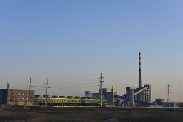 Fototapeta na wymiar Modern factory