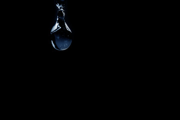 Water droplet as background 