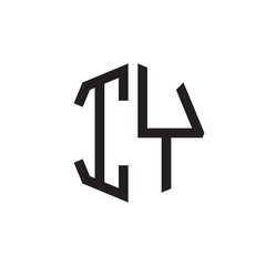 two letter IY octagon logo